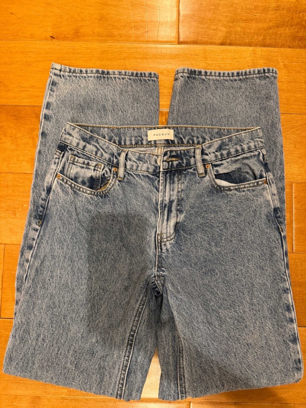 PacSun women’s stretch straight low rise jeans